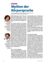 Mythen der Körpersprache