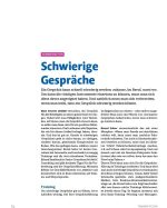 Schwierige Gespräche