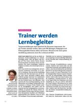 Trainer werden Lernbegleiter